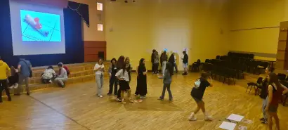 The Musical Play drama event for children in an orphanage