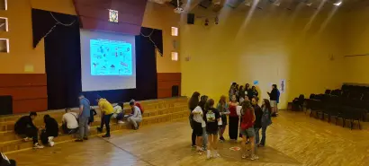 The Musical Play drama event for children in an orphanage