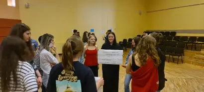 The Musical Play drama event for children in an orphanage