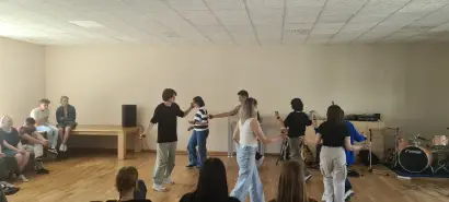 The Musical Play drama event for children in an orphanage