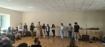 The Musical Play drama event for children in an orphanage